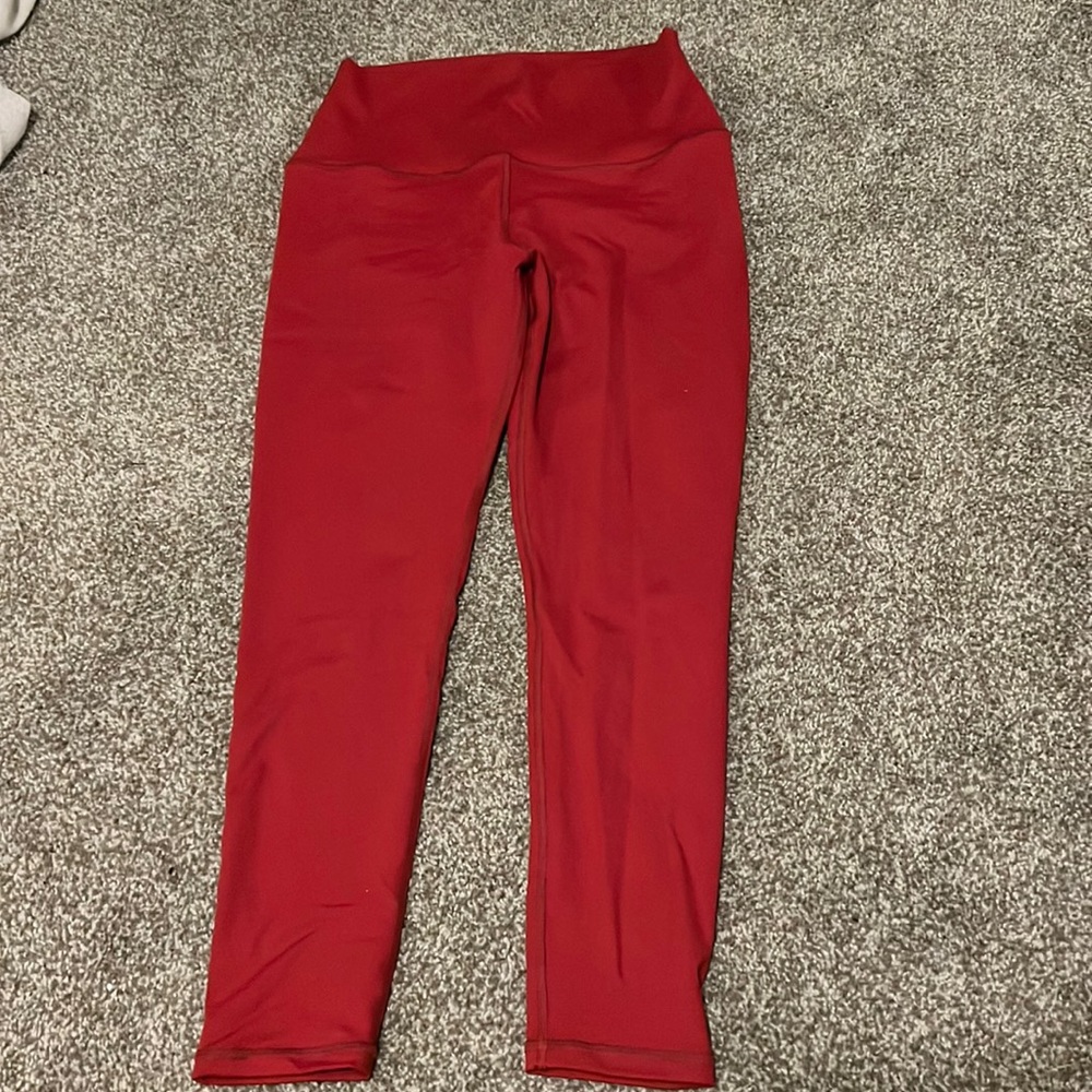 NWOT Born Primitive lift yourself up 7/8 length wine leggings